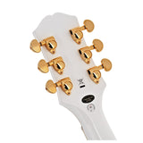 Epiphone Les Paul Custom Electric Guitar ( Alpine White )
