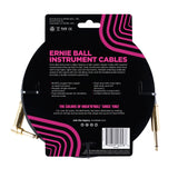 Ernie Ball 6058 gitarrkabel (svart, 7,5 m)