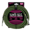 Ernie Ball 6077 gitarrkabel (svart, grön, 3m)