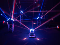 Eurolite LED B-100 Hypno Single Ball Beam Effect