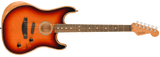 Fender American Acoustasonic Stratocaster elgitarr (3-färgad Sunburst )
