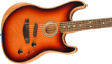 Fender American Acoustasonic Stratocaster elgitarr (3-färgad Sunburst )