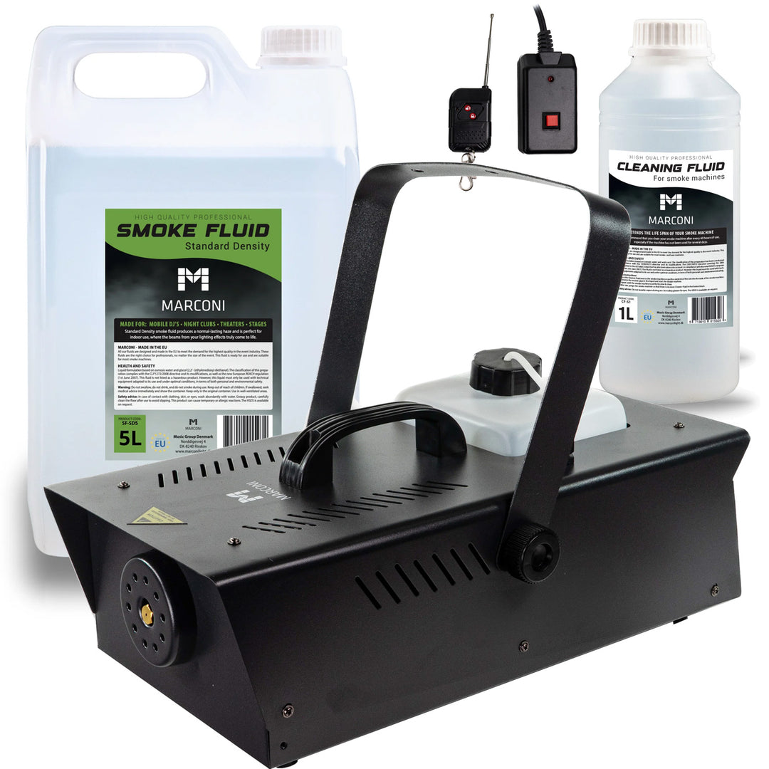 Marconi Rökmaskin (1200W) Paket