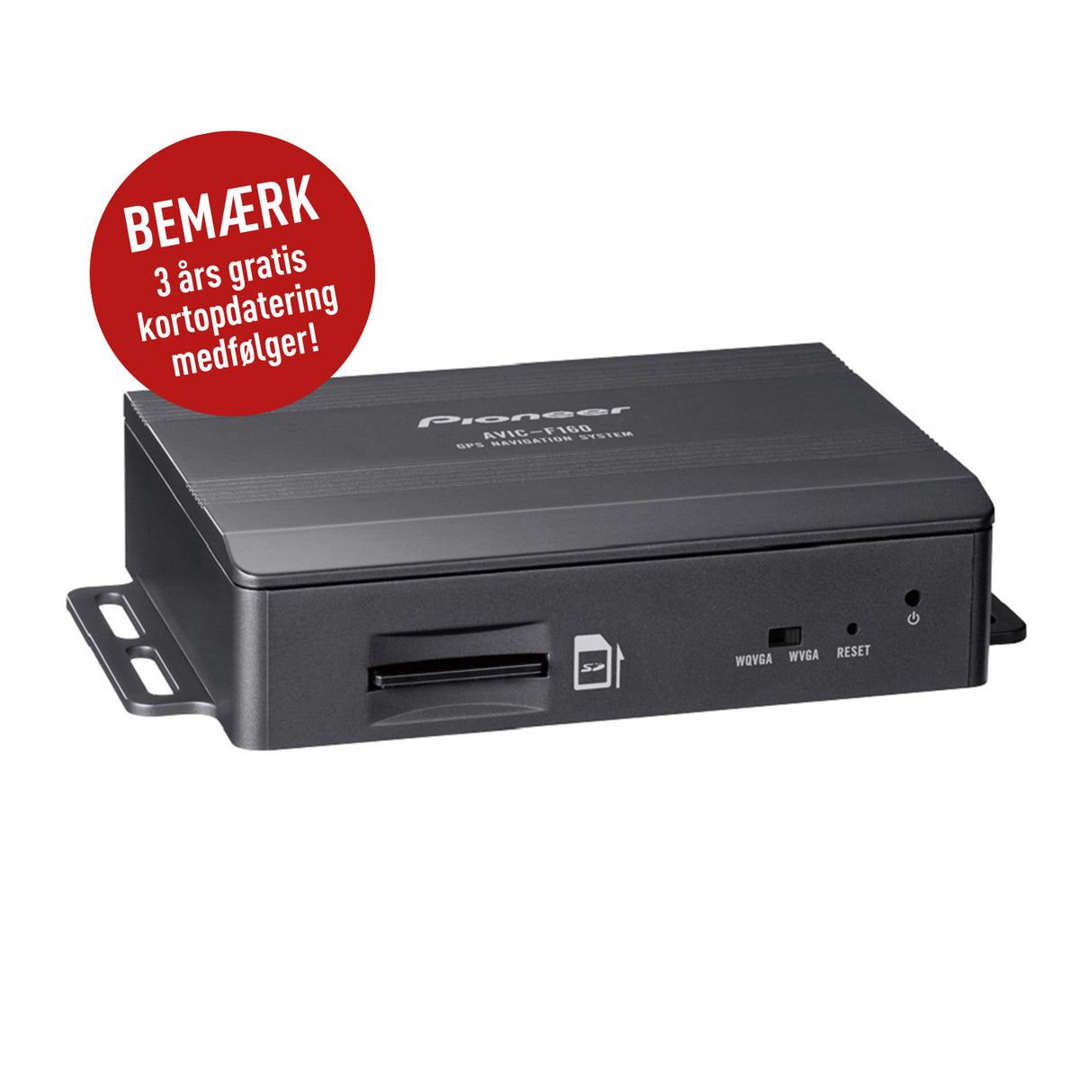 Pioneer AVIC-F160-2 GPS-navigering och Bluetooth