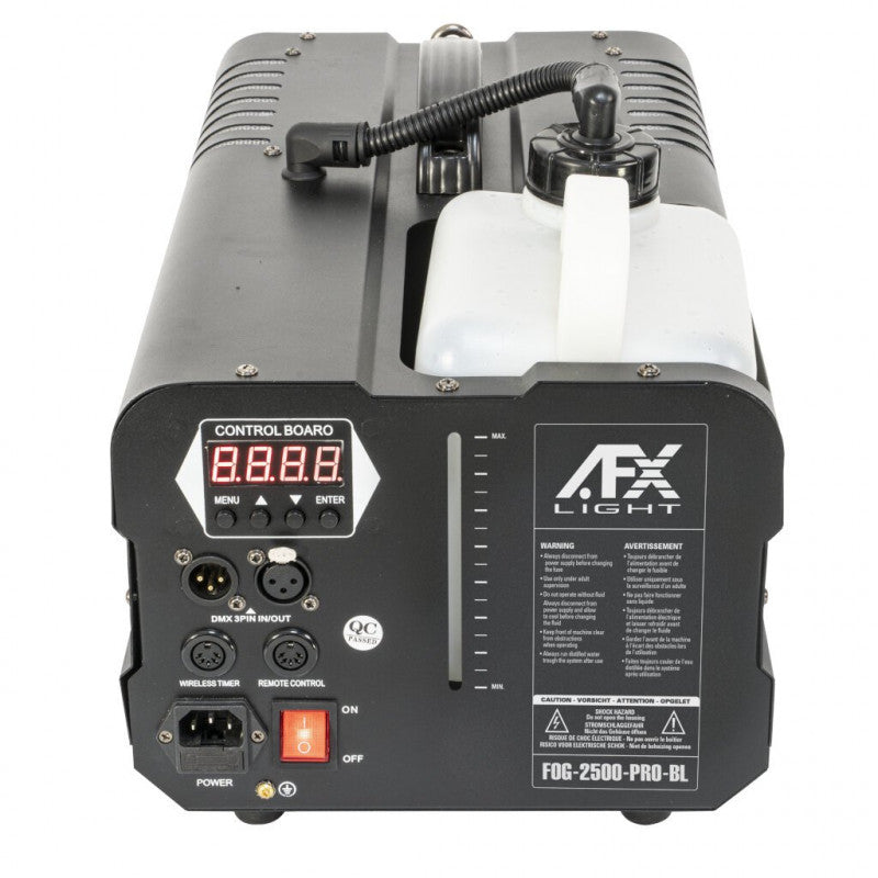 AFX FOG 2500 Rökmaskin (2500W, Svart) Bunt