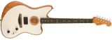 Fender American Acoustasonic Jazzmaster elgitarr (Arctic White )