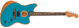 Fender American Acoustasonic Jazzmaster elgitarr (Ocean Turquoise )
