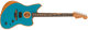 Fender American Acoustasonic Jazzmaster elgitarr (Ocean Turquoise )