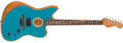 Fender American Acoustasonic Jazzmaster elgitarr (Ocean Turquoise )