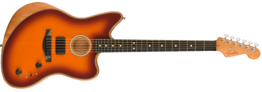Fender American Acoustasonic Jazzmaster elgitarr ( Tobacco Sunburst )