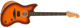 Fender American Acoustasonic Jazzmaster elgitarr ( Tobacco Sunburst )