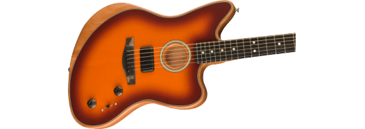 Fender American Acoustasonic Jazzmaster elgitarr ( Tobacco Sunburst )