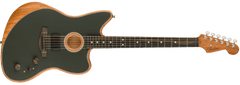 Fender American Acoustasonic Jazzmaster elgitarr (Tungsten)