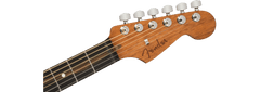 Fender American Acoustasonic Jazzmaster elgitarr (Tungsten)