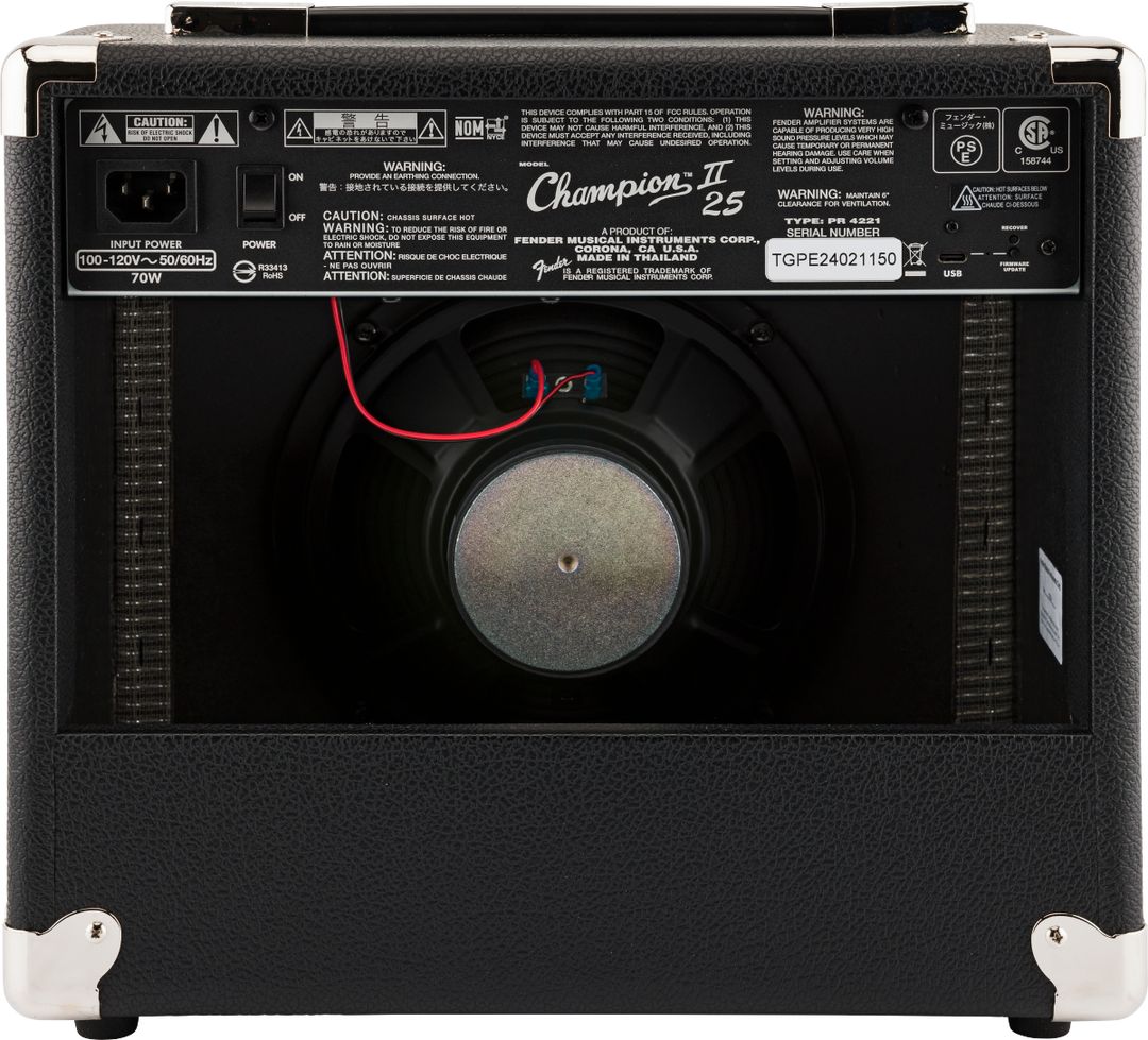 Fender Champion II 25 gitarrförstärkare