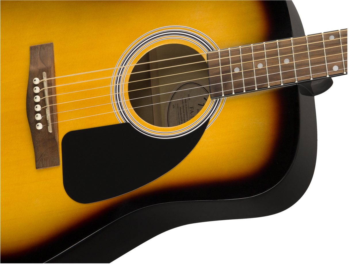 Fender FA-115 Dreadnought Western Guitar Package ( Sunburst )