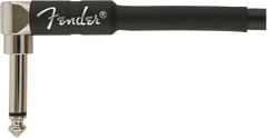 Fender professionell gitarrkabel vinkelplugg (svart, 3m)