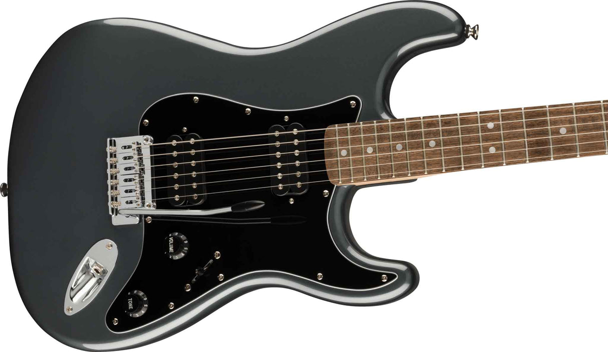 Fender Squier Affinity Stratocaster elgitarr ( Charcoal Frost Metallic )