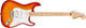 Fender Squier Affinity Stratocaster elgitarr ( Sienna Sunburst )