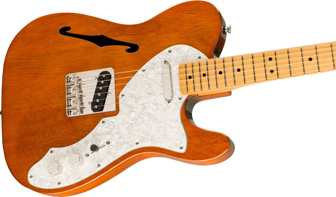 Fender Squier Classic Vibe 60s Custom Telecaster Thinline elgitarr (naturlig)