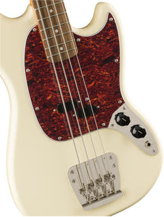 Fender Squier Classic Vibe 60-talet Mustang elbas (Olympic White)