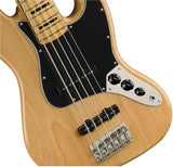 Fender Squier Classic Vibe 70-tals jazz elbas (naturlig)