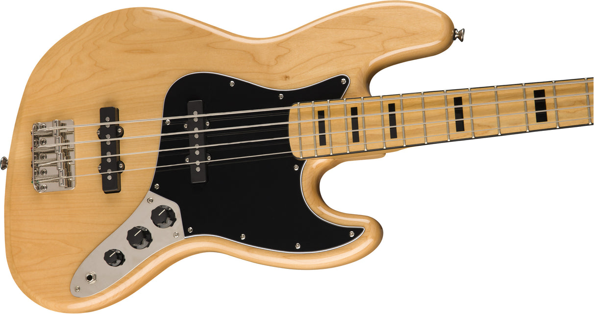 Fender Squier Classic Vibe 70-tals jazz elbas (naturlig)