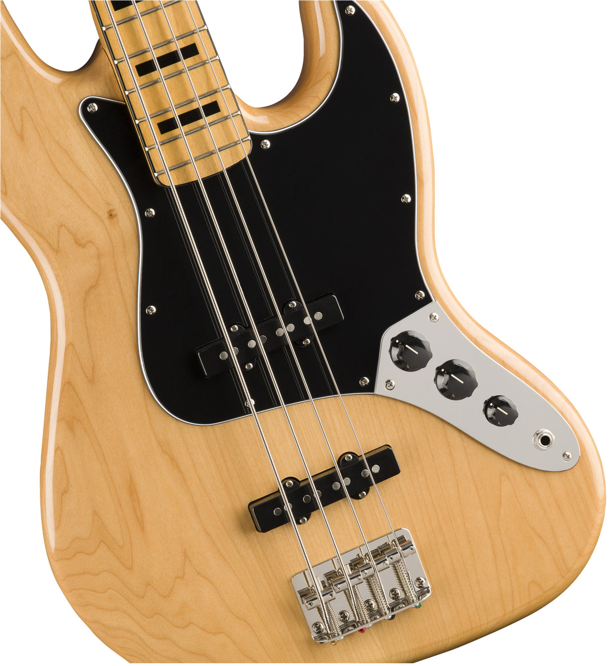 Fender Squier Classic Vibe 70-tals jazz elbas (naturlig)