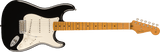 Fender Vintera II 50-talet Stratocaster elgitarr (svart)