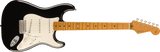 Fender Vintera II 50-talet Stratocaster elgitarr (svart)