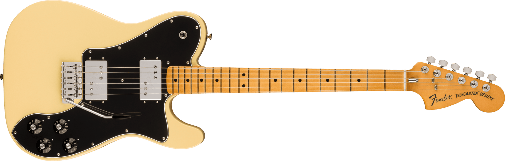 Fender Vintera II 70s Telecaster Deluxe elgitarr ( Vintage White )