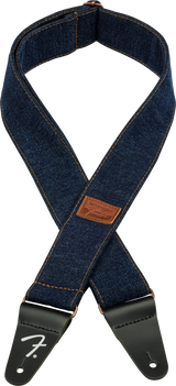 Fender x Wrangler Denim gitarrrem (Dark Indigo, 2")