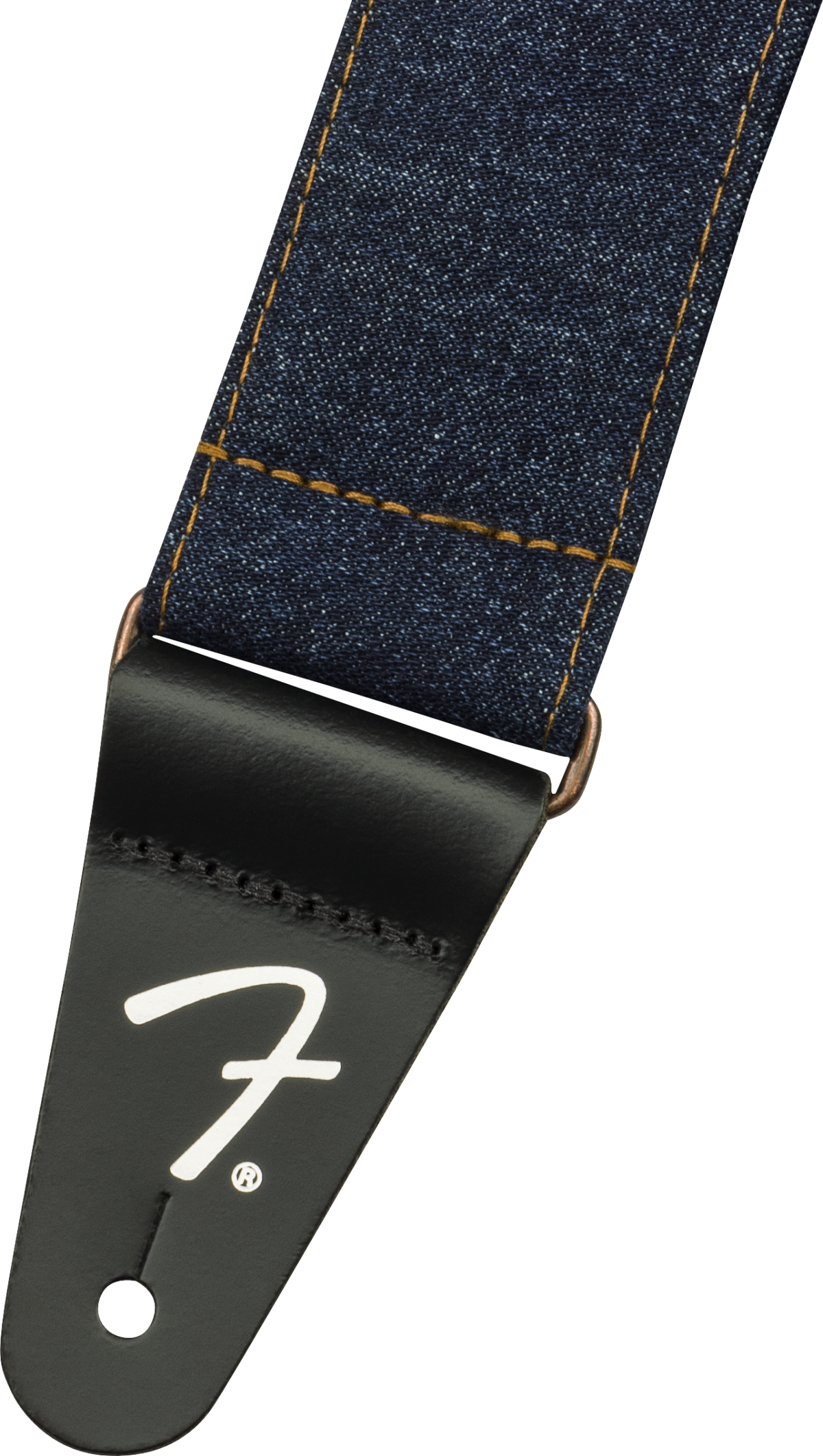 Fender x Wrangler Denim gitarrrem (Dark Indigo, 2")
