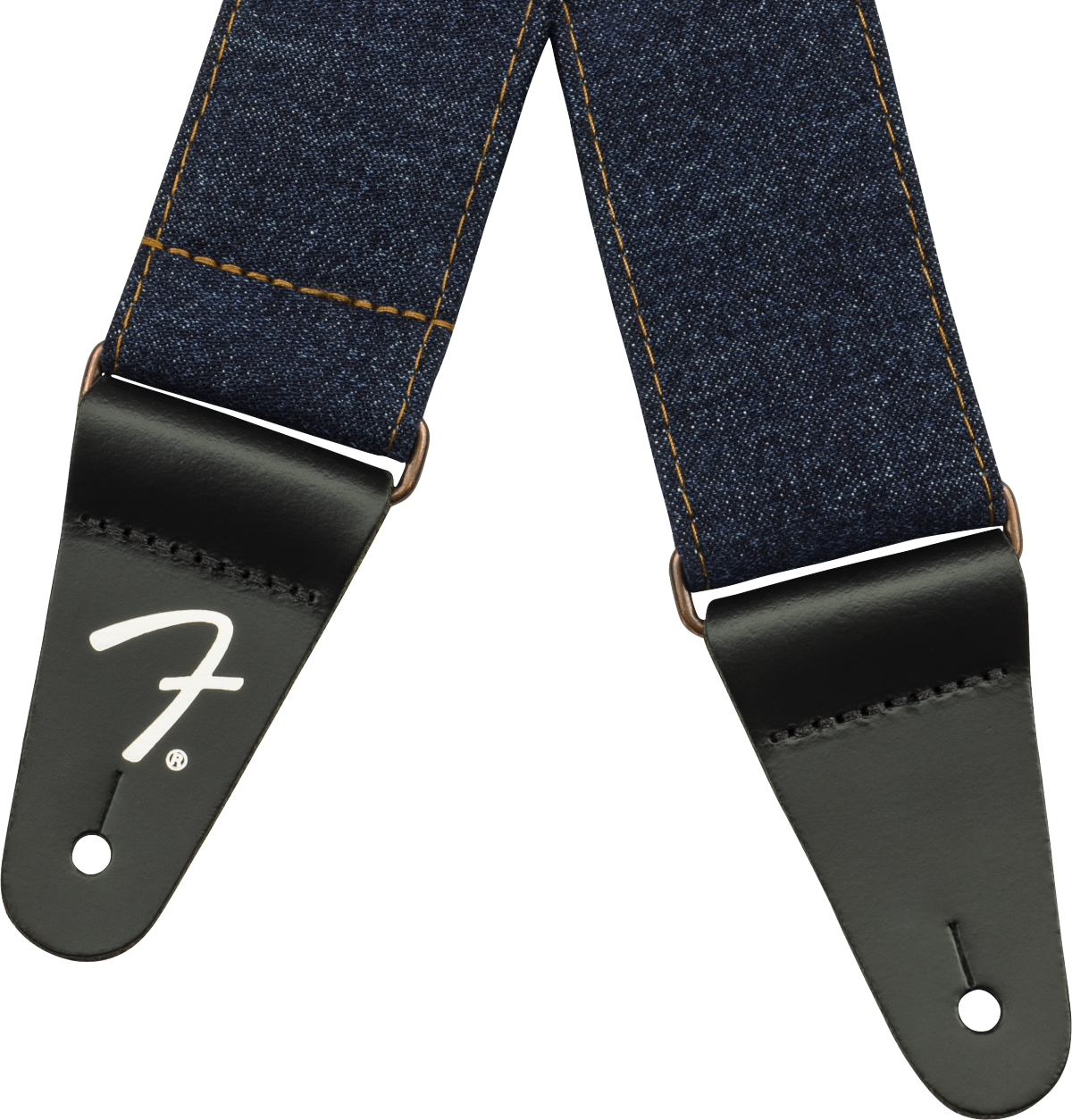Fender x Wrangler Denim gitarrrem (Dark Indigo, 2")