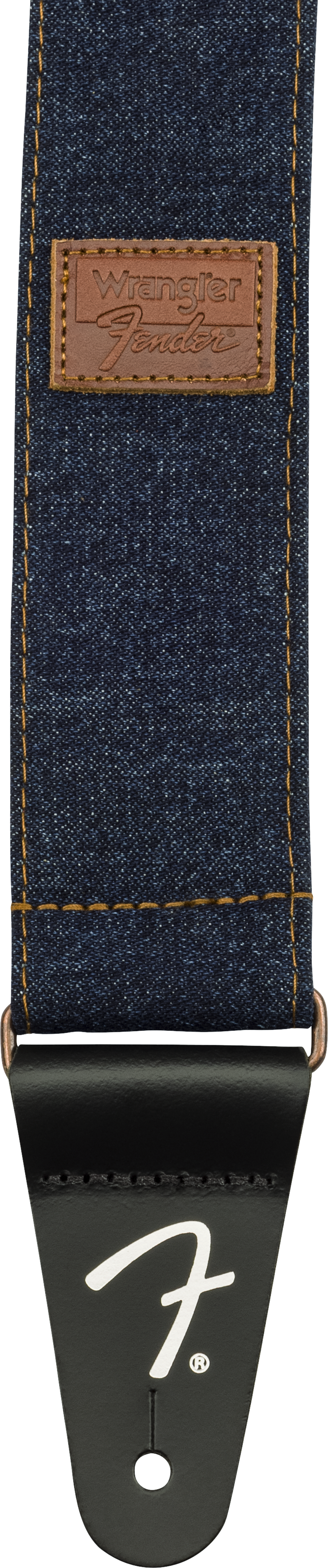 Fender x Wrangler Denim gitarrrem (Dark Indigo, 2")