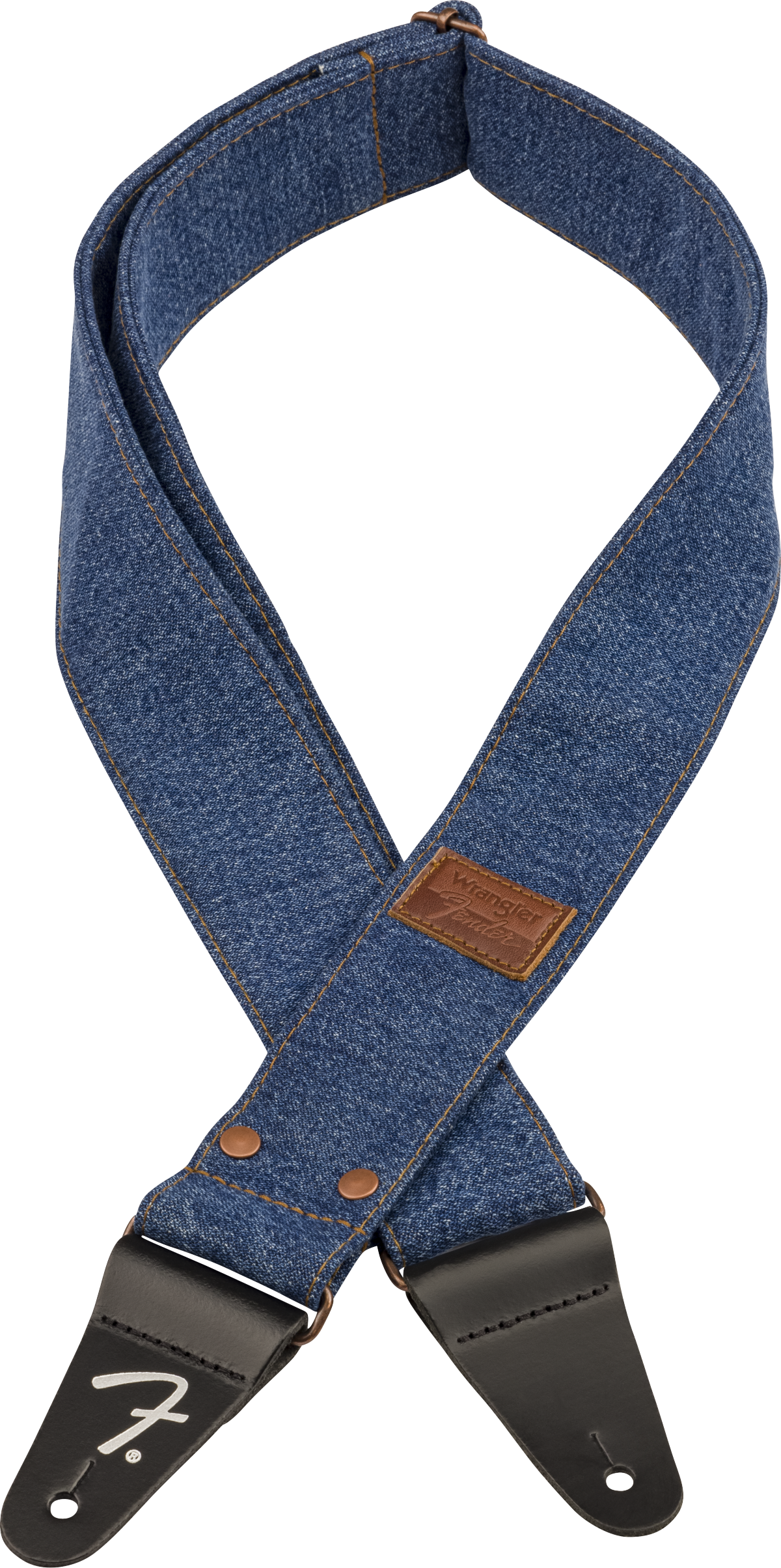 Fender x Wrangler Denim gitarrrem (Indigo, 2")
