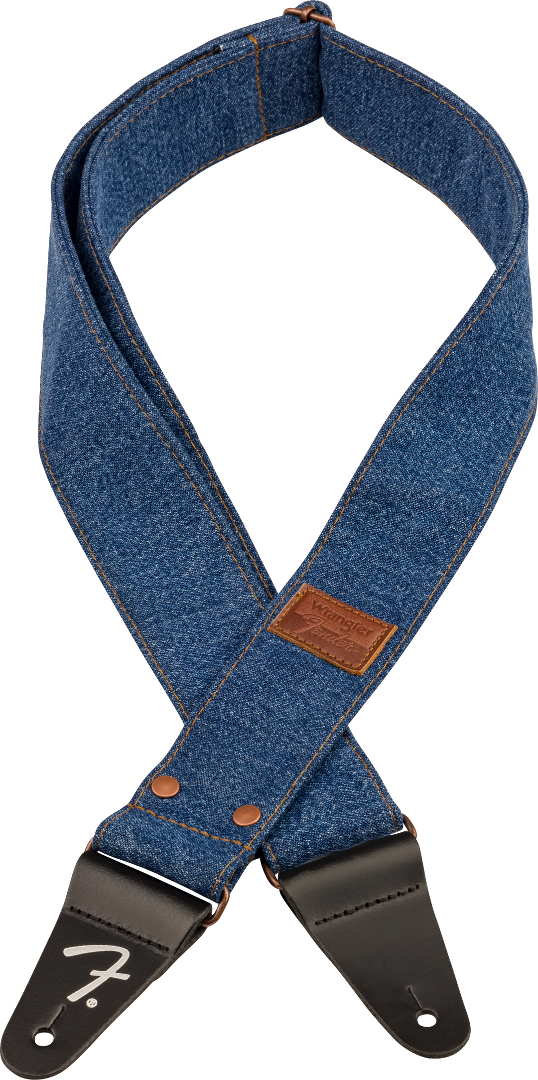 Fender x Wrangler Denim gitarrrem (Indigo, 2")