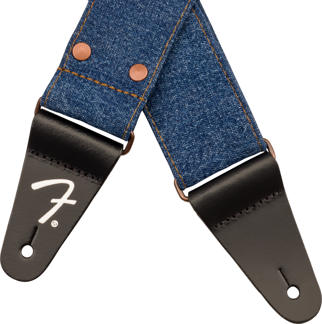 Fender x Wrangler Denim gitarrrem (Indigo, 2")