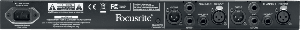 Focusrite ISA TWO mikrofonförförstärkare