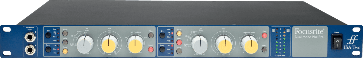 Focusrite ISA TWO mikrofonförförstärkare