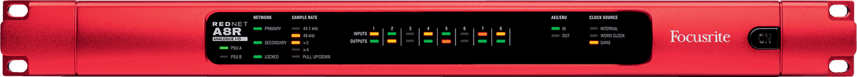 Focusrite RedNet A8R Dante- Interface