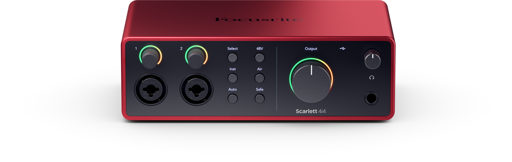 Focusrite Scarlett 4i4 4:e generationens ljudkort