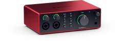 Focusrite Scarlett 4i4 4:e generationens ljudkort