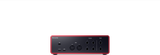 Focusrite Scarlett 4i4 4:e generationens ljudkort