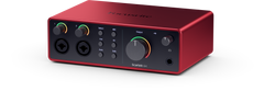 Focusrite Scarlett 4i4 4:e generationens ljudkort
