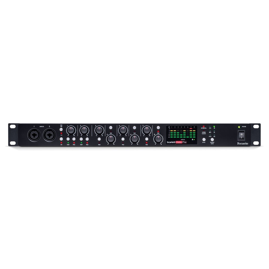 Focusrite Scarlett Octopre mikrofonförförstärkare