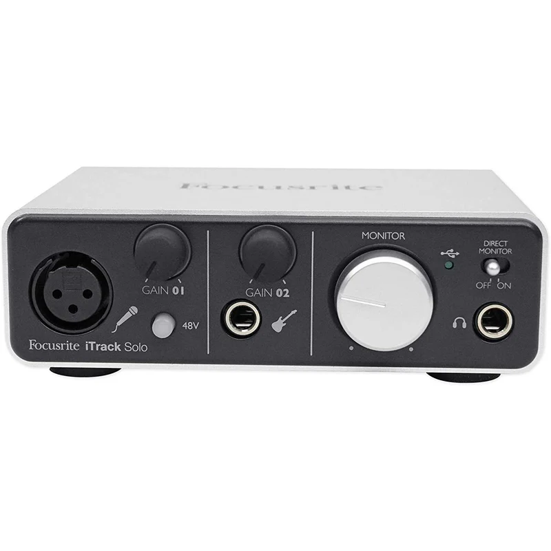 Focusrite iTrack Solo Lightning ljudkort