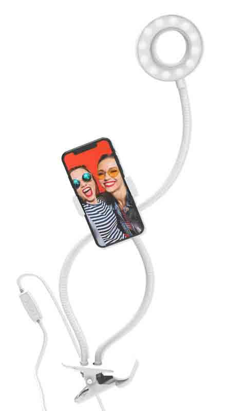 Digipower For You Vlogging kit 3" Ringlight med fjärrkontroll