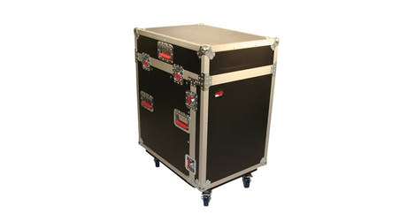Gator G-TOUR-GRC12X12 konsolrack, 12U topp och 12U botten