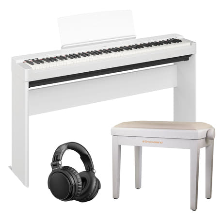 Yamaha P-225WH Piano Pack (Vit)